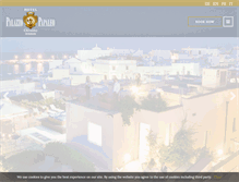 Tablet Screenshot of hotelpalazzopapaleo.com